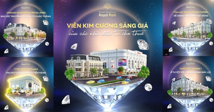 Vincom Shophouse Royal Park Vien Kim Cuong Sang Gia Cua Cac Nha Dau Tu Cho Thue